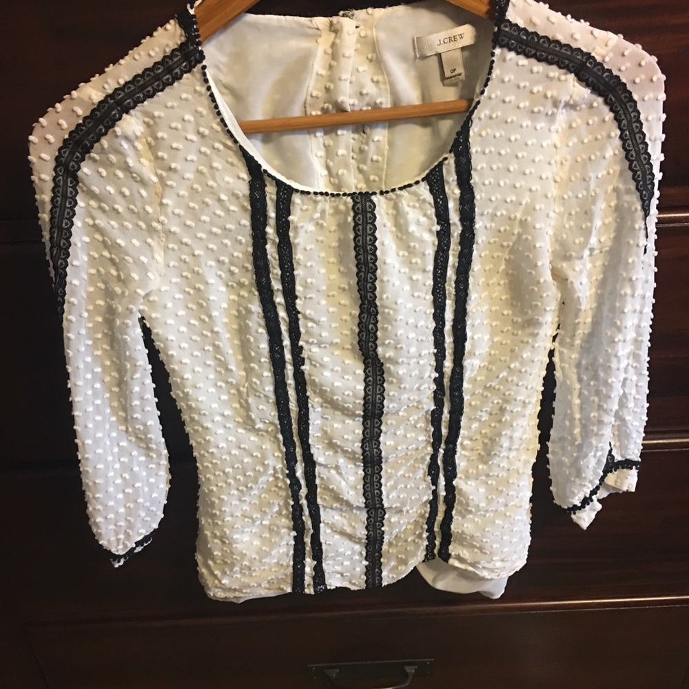 Darling J.Crew Polkadot Blouse